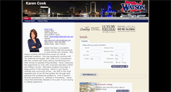 Desktop Screenshot of karencook.watsonrealtycorp.com