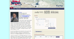 Desktop Screenshot of fredfair.watsonrealtycorp.com
