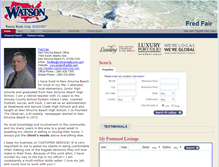 Tablet Screenshot of fredfair.watsonrealtycorp.com