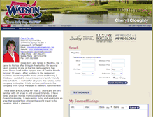 Tablet Screenshot of ccloughly.watsonrealtycorp.com