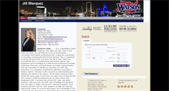 Desktop Screenshot of jillmarquez.watsonrealtycorp.com