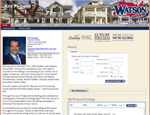 Tablet Screenshot of krispersaud.watsonrealtycorp.com
