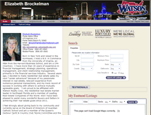 Tablet Screenshot of ebrockelman.watsonrealtycorp.com