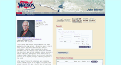 Desktop Screenshot of johnwarner.watsonrealtycorp.com
