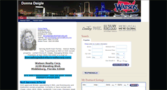 Desktop Screenshot of donnadaigle.watsonrealtycorp.com
