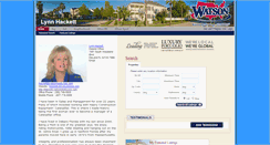 Desktop Screenshot of lhackett.watsonrealtycorp.com