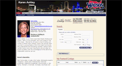 Desktop Screenshot of karenashley.watsonrealtycorp.com