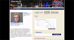 Desktop Screenshot of dizzo.watsonrealtycorp.com