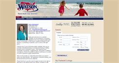 Desktop Screenshot of nancyh.watsonrealtycorp.com