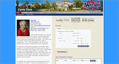Desktop Screenshot of carrieclark.watsonrealtycorp.com