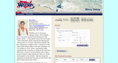 Desktop Screenshot of missydekay.watsonrealtycorp.com